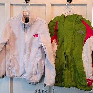 The North Face winter coat